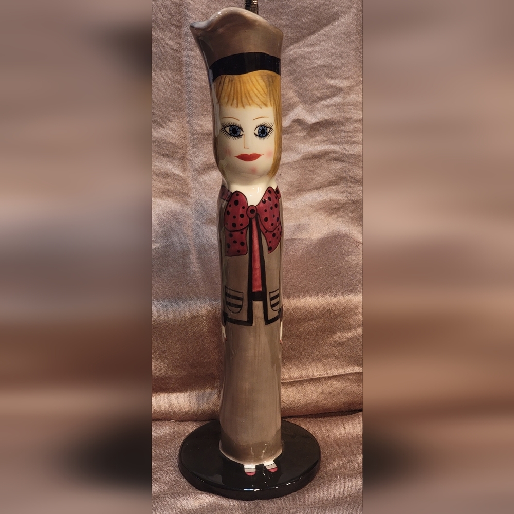 Bud Vase/Candle Holder Ganz Bella Casa by Susan Paley 12" Diana's Designer Suit"